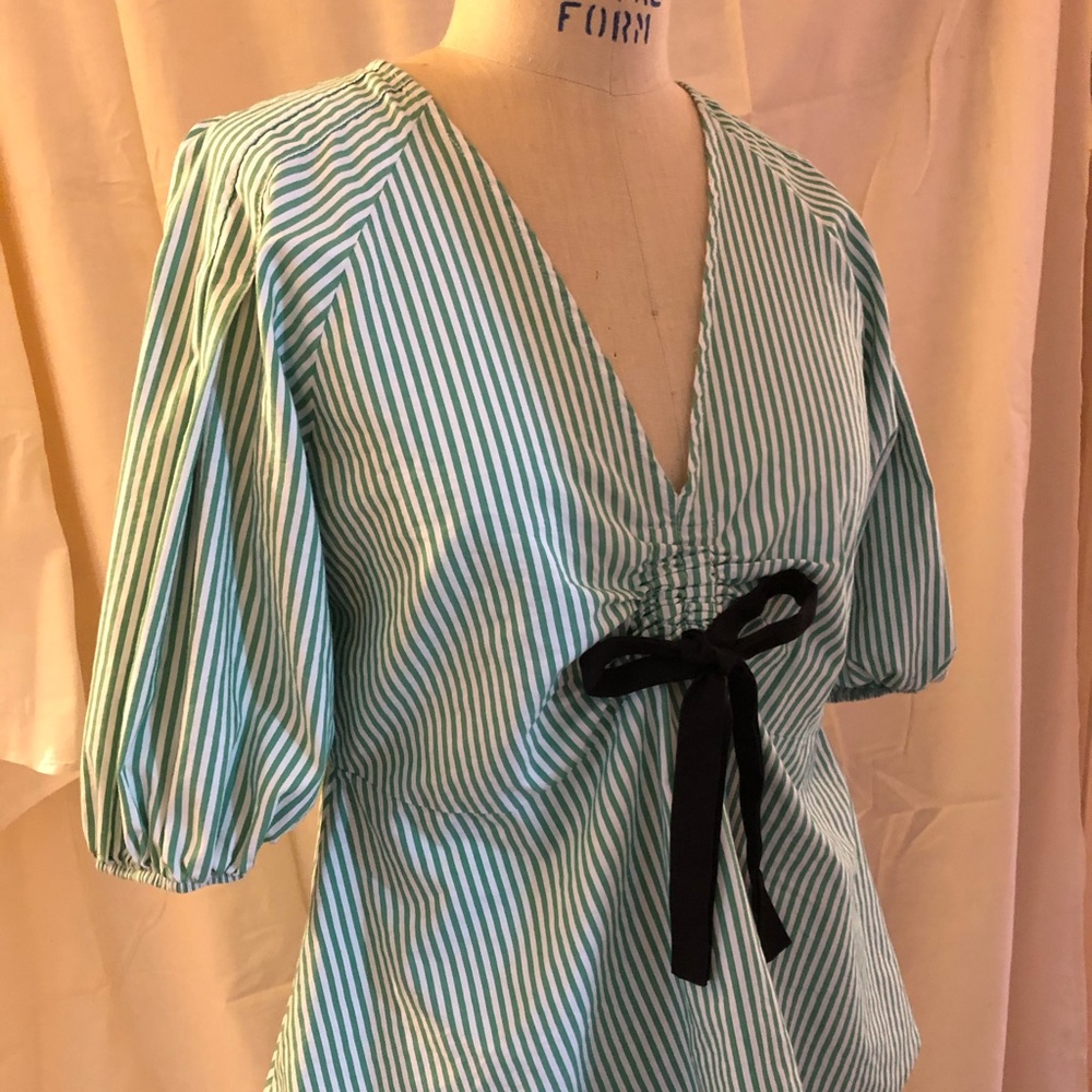 Striped cotton Elliot & Vine shirt size L